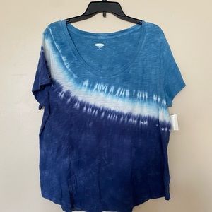 Old Navy Blue Tye Dye T-Shirt